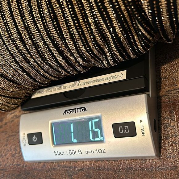 NWT XSCAPE Women's Gold & Black Tank Top and Open Front Cardigan Set Size Large - Picture 14 of 14